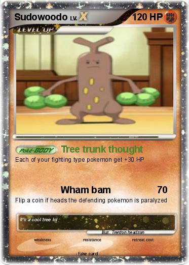 Pokemon Sudowoodo