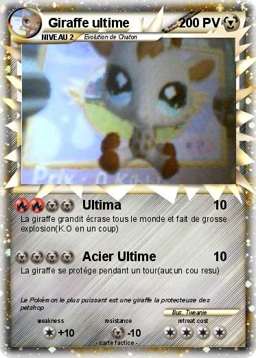 Pokemon Giraffe ultime