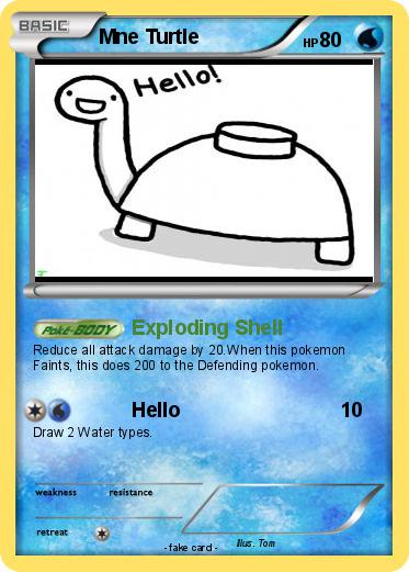 Pokemon Mne Turtle