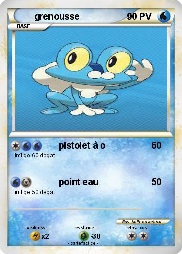 Pokemon grenousse