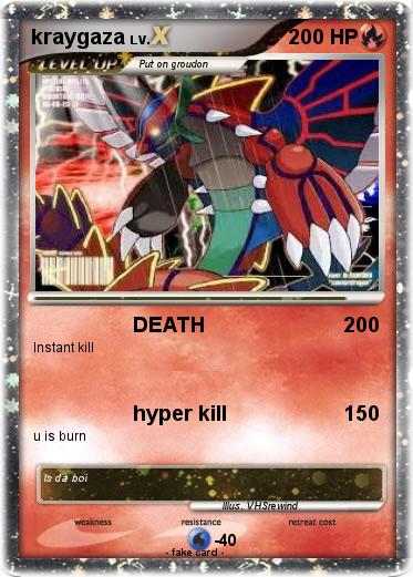 Pokemon kraygaza