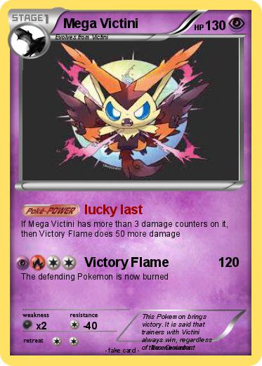 Pokemon Mega Victini