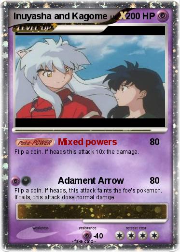 Pokemon Inuyasha and Kagome