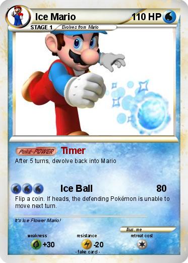 Pokemon Ice Mario