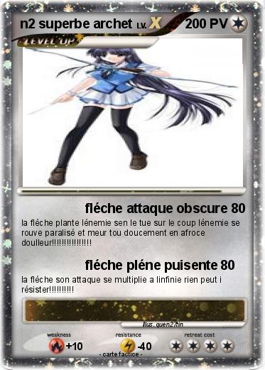 Pokemon n2 superbe archet