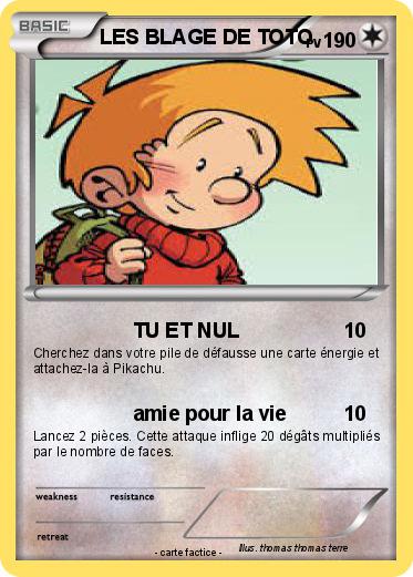Pokemon LES BLAGE DE TOTO