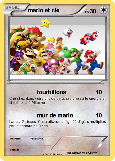 Pokemon mario et cie