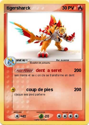 Pokemon tigersharck