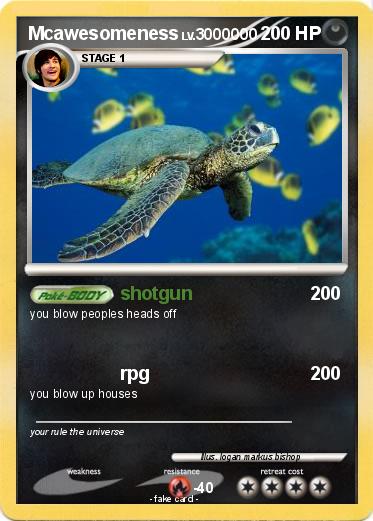 Pokemon Mcawesomeness