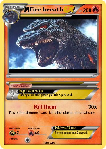 Pokemon Fire breath
