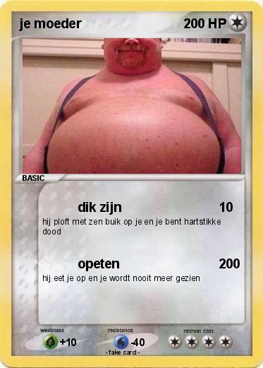 Pokemon je moeder