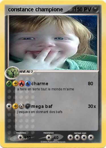 Pokemon constance champione
