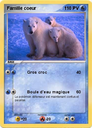 Pokemon Famille coeur