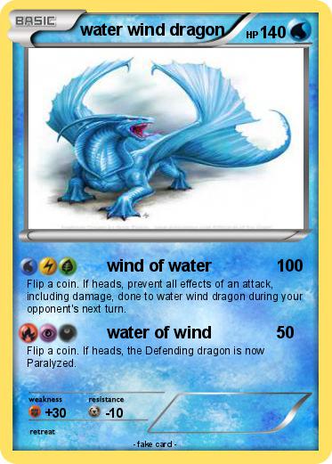 Pokemon water wind dragon