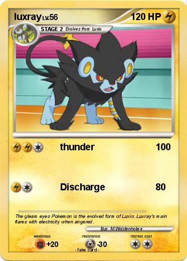 Pokemon luxray