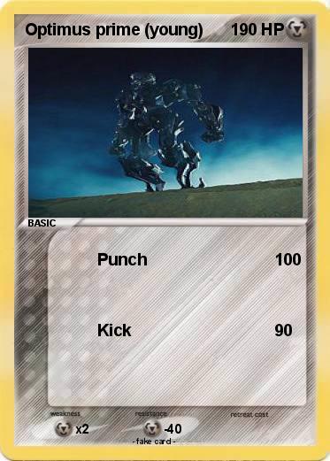 Pokemon Optimus prime (young)