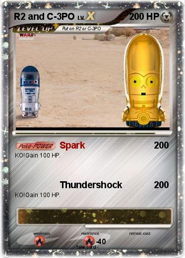 Pokemon R2 and C-3PO