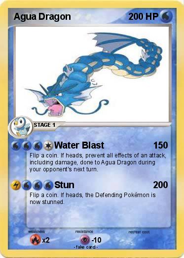 Pokemon Agua Dragon