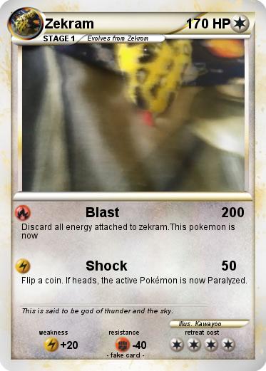 Pokemon Zekram
