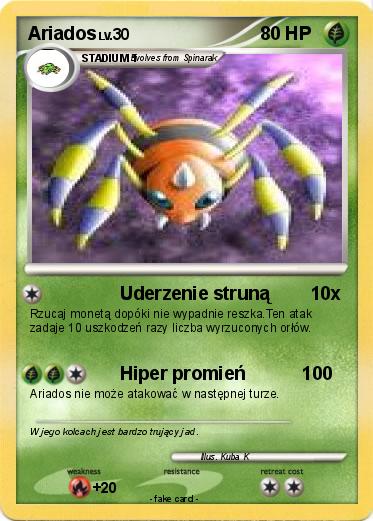 Pokemon Ariados
