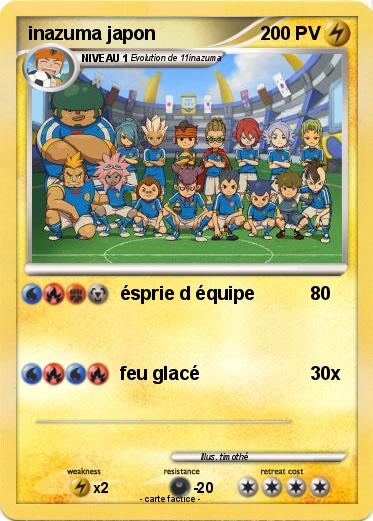 Pokemon inazuma japon