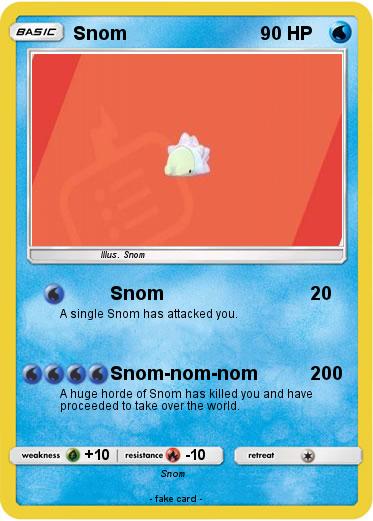 Pokemon Snom