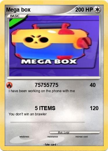 Pokemon Mega box
