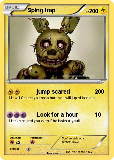 Pokemon Sping trap