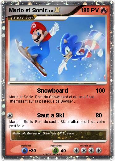 Pokemon Mario et Sonic