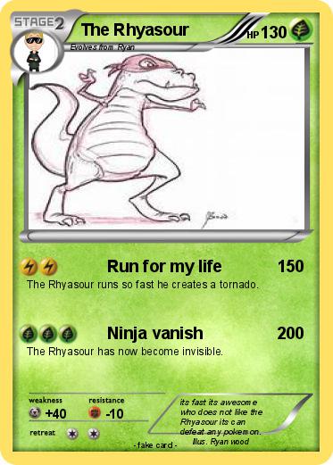 Pokemon The Rhyasour