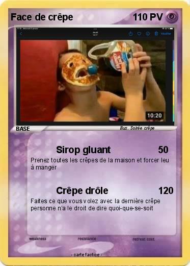 Pokemon Face de crêpe