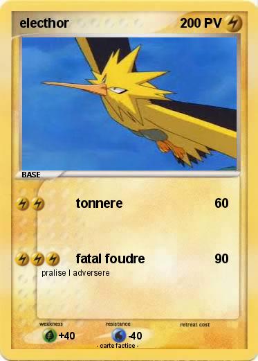 Pokemon electhor