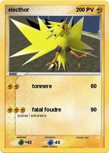 Pokemon electhor