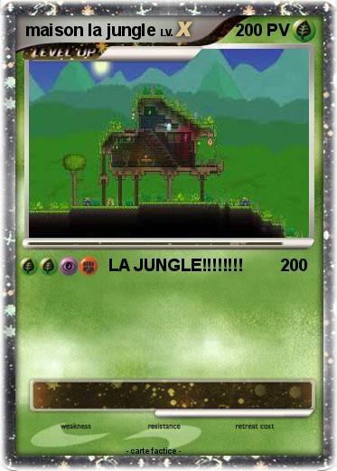Pokemon maison la jungle