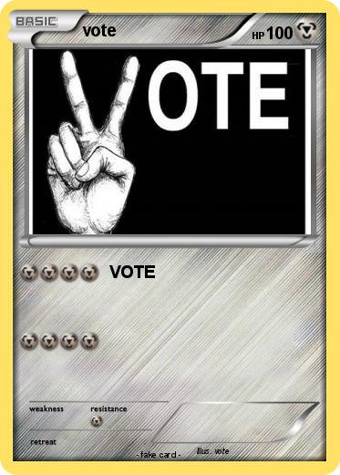 Pokemon vote