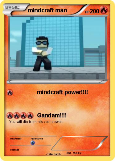 Pokemon mindcraft man