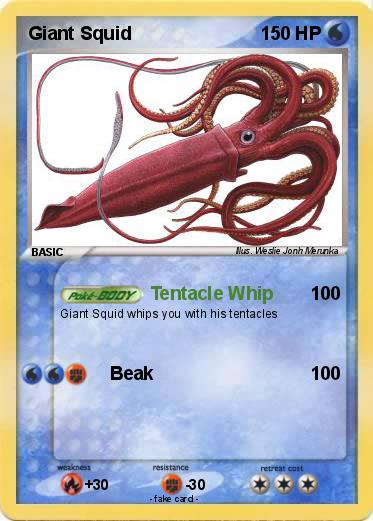Pokemon Giant Squid