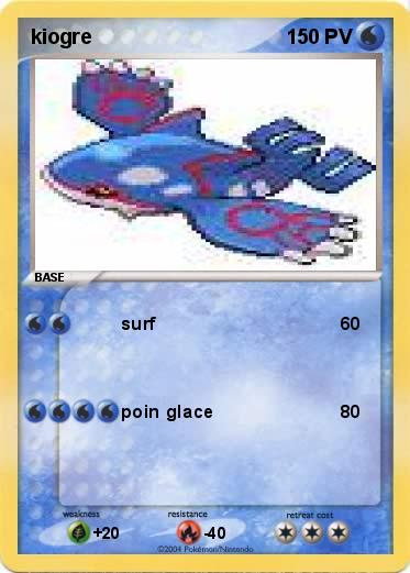 Pokemon kiogre