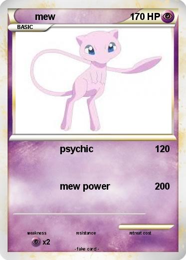 Pokemon mew