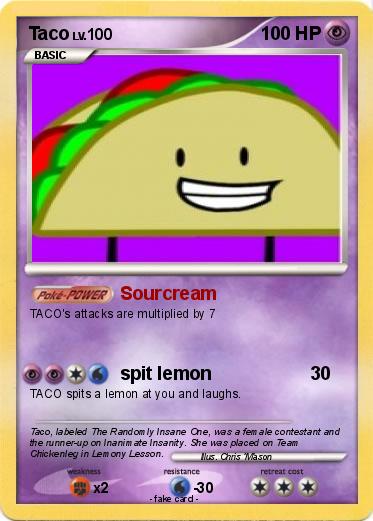 Pokemon Taco