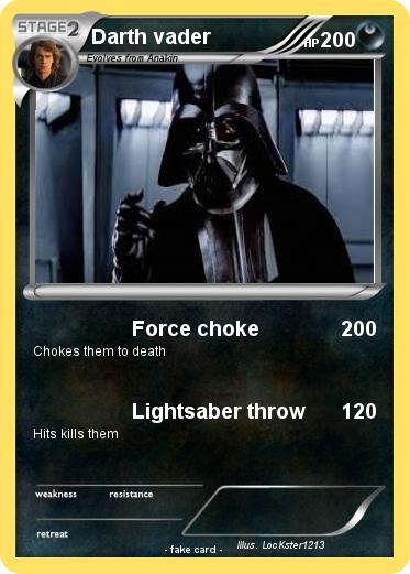 Pokemon Darth vader