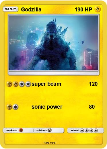 Pokemon Godzilla