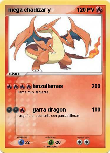 Pokemon mega chadizar y