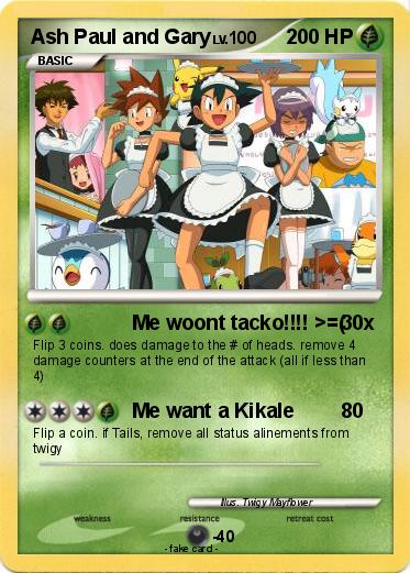 Pokemon Ash Paul and Gary