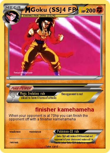 Pokemon Goku (SSJ4 FP)