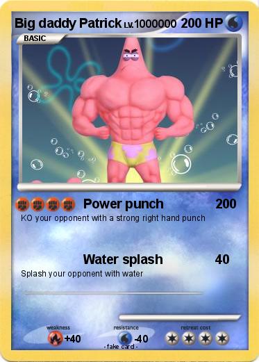 Pokemon Big daddy Patrick