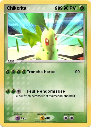 Pokemon Chikorita                       999