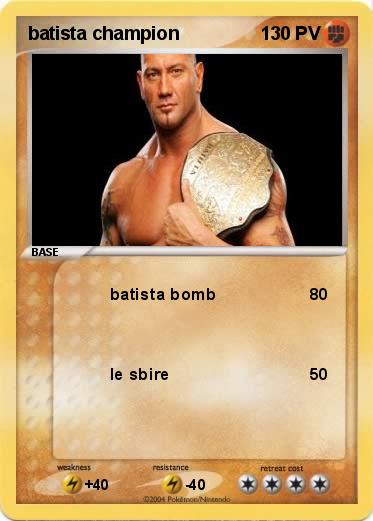 Pokemon batista champion