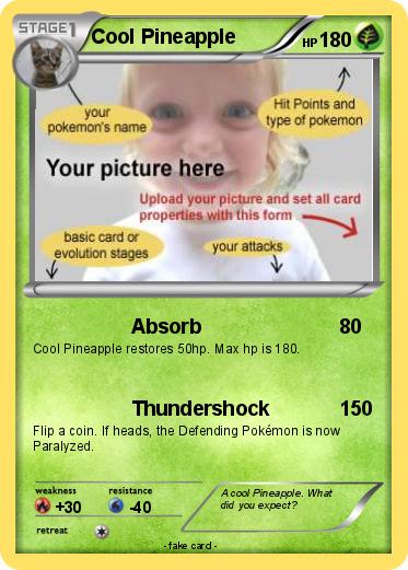 Pokemon Cool Pineapple