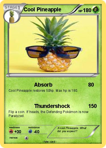 Pokemon Cool Pineapple